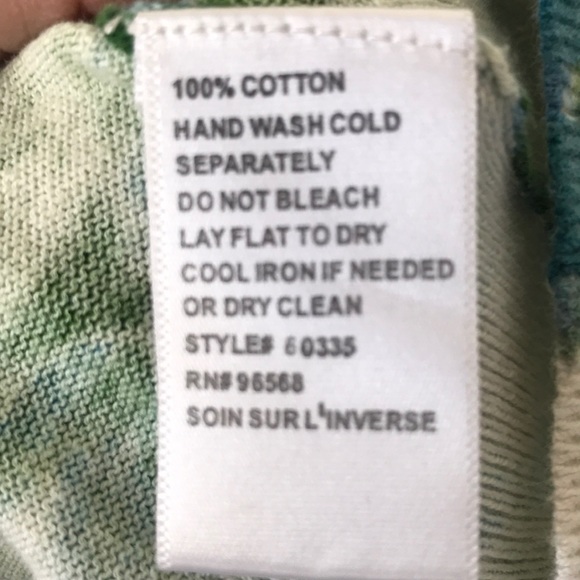 Charlotte Tarantola Rose Print Sweater Top - Picture 5 of 5